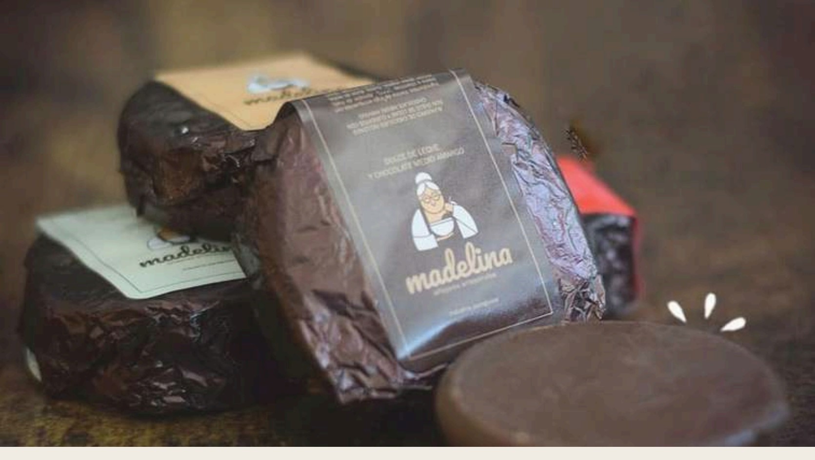 Alfajores Madelina envueltos
